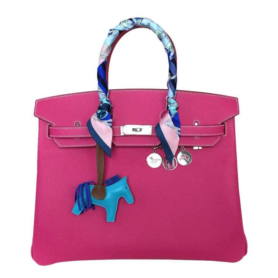 HermesBirkin 35 Rose Tyrien Bag | Studio Nafay