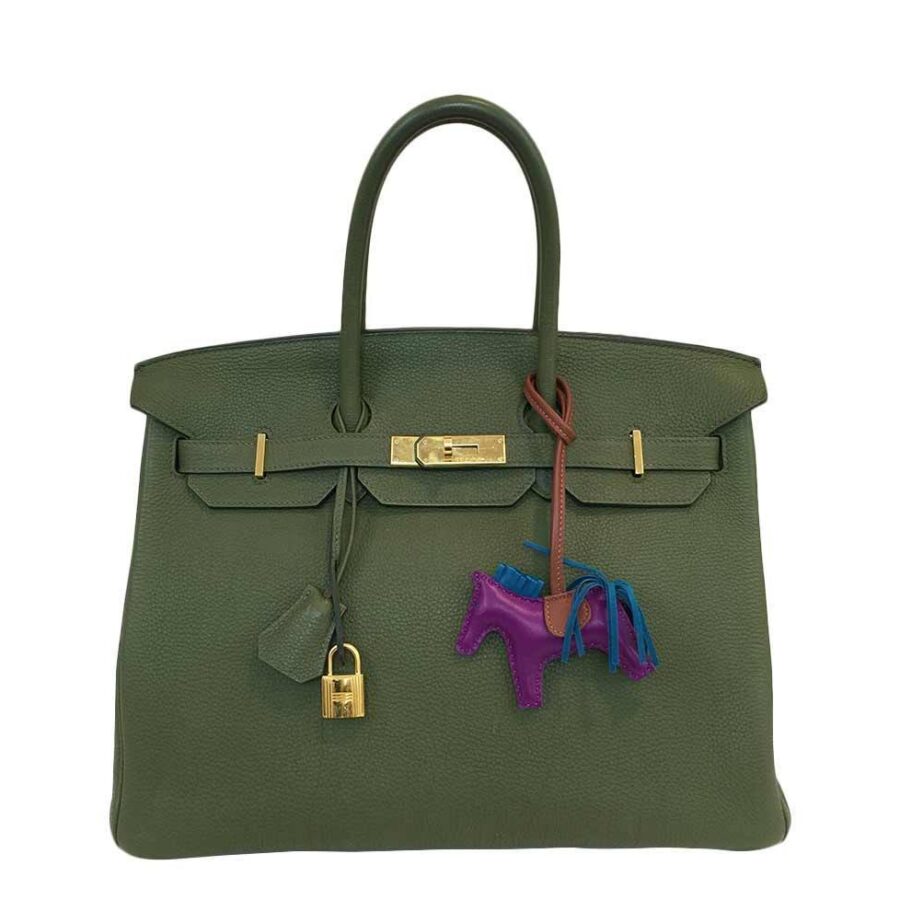 HermesBirkin 35 Bag Canopee Green | Studio Nafay