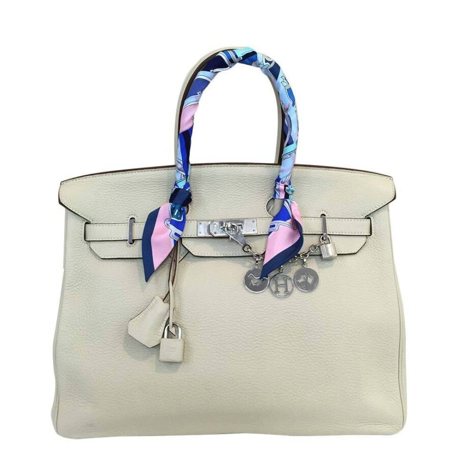 HermesBirkin 35 Craie Bag PHW | Studio Nafay
