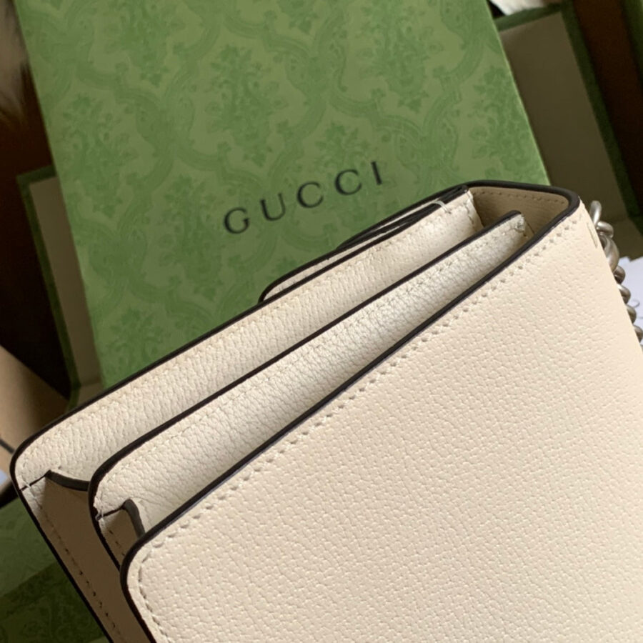 DIONYSUS SMALL BAG IN WHITE CALFSKIN | Studio Nafay