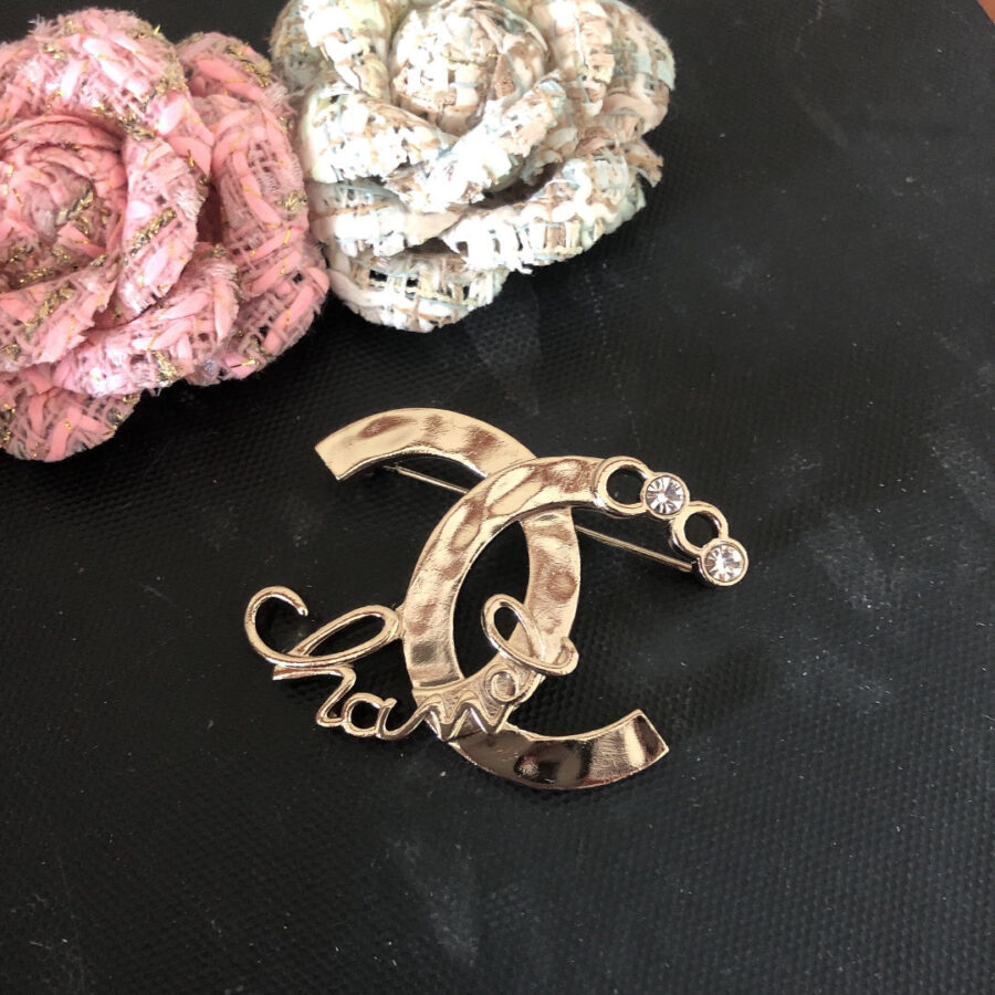 CC Brooch Pink Gold 159602 | Studio Nafay