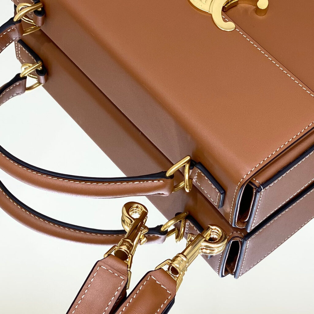 BOX TRIOMPHE 22 TAN NATURAL CALFSKIN - Product Image 2