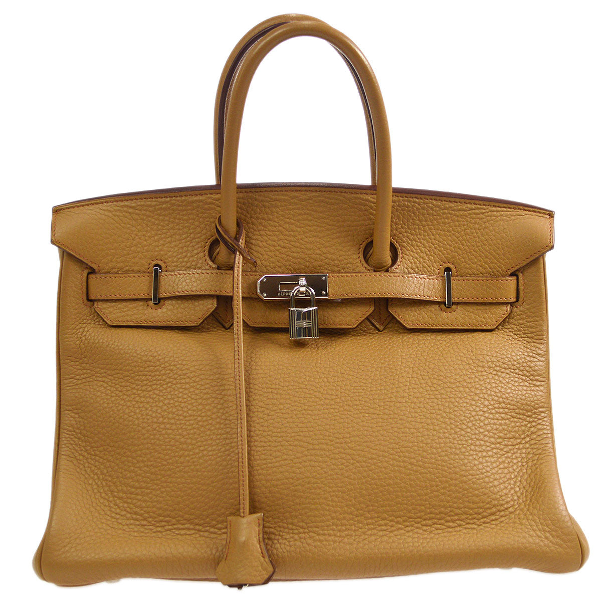 HERMES BIRKIN 35 Tabac camel Clemence