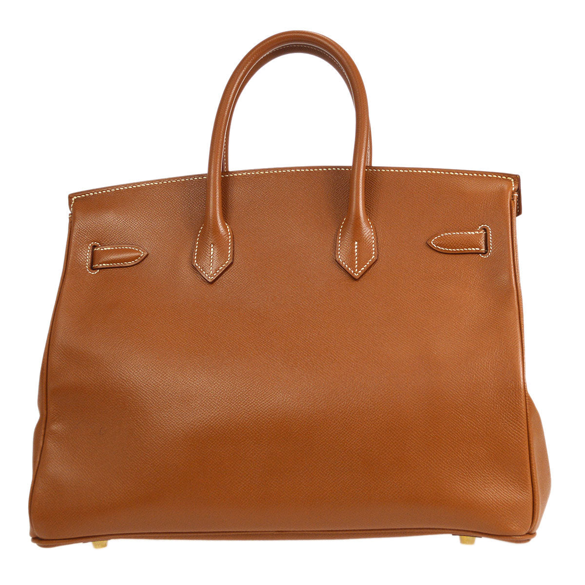 HERMES BIRKIN 35 Gold Courchevel