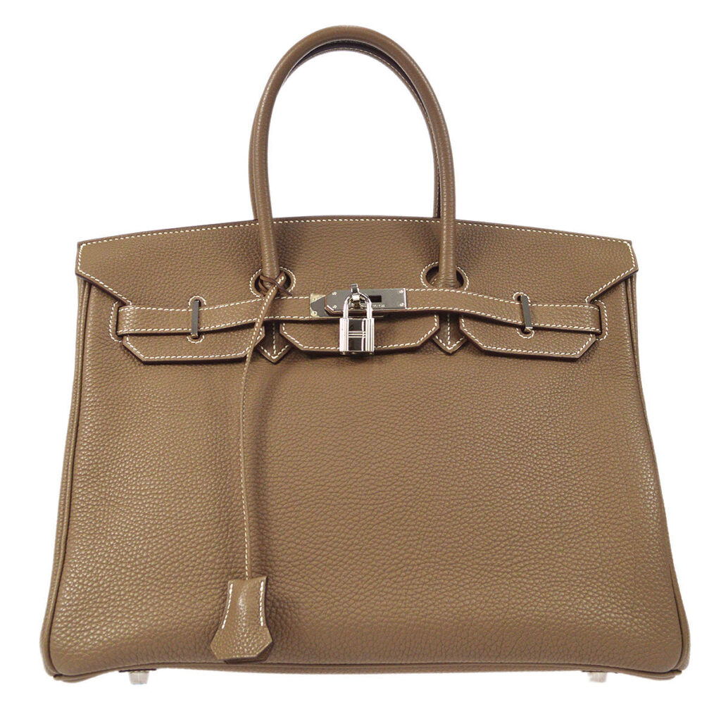 HERMES BIRKIN 35 Handbag Togo Etoupe Gray - Product Image 2