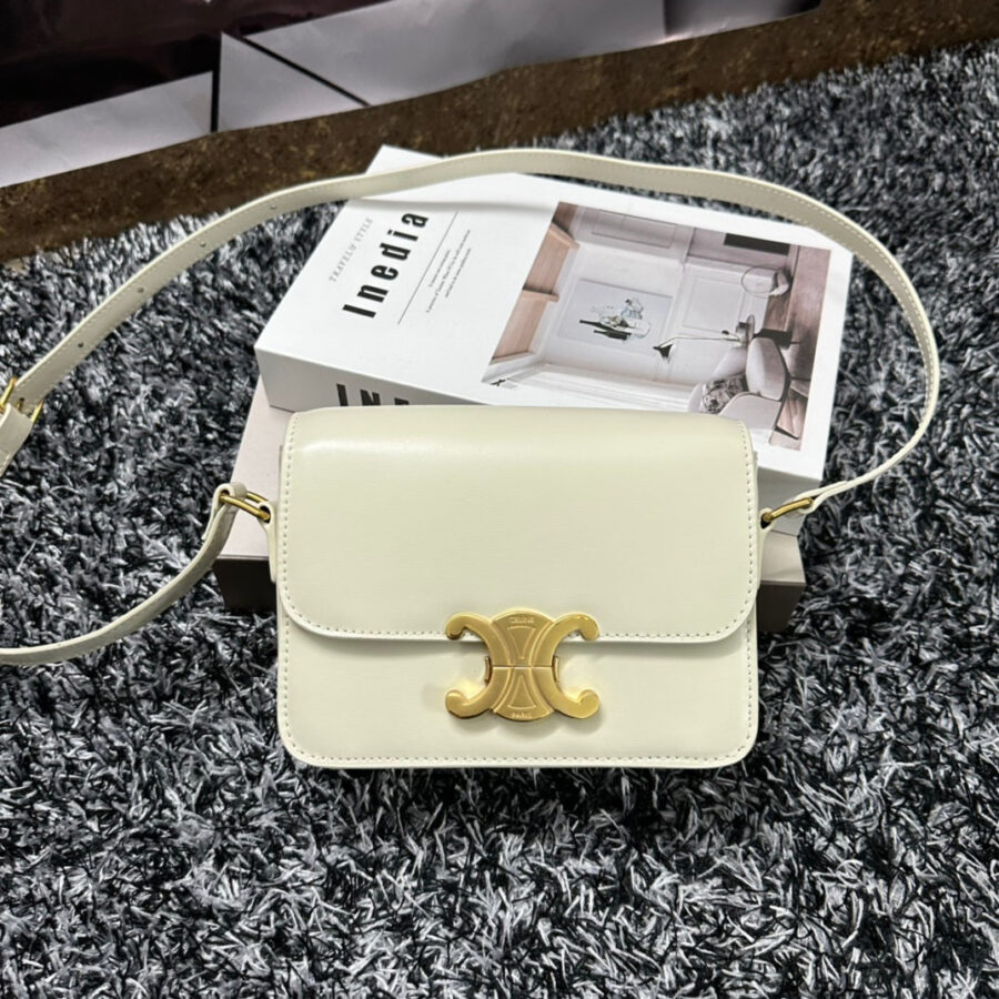TRIPHOME TEEN 18 WHITE COWHIDE LEATHER | Studio Nafay