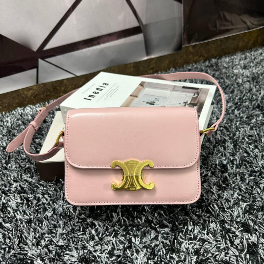 TRIPHOME TEEN 18 PINK PASTEL COWHIDE LEATHER | Studio Nafay