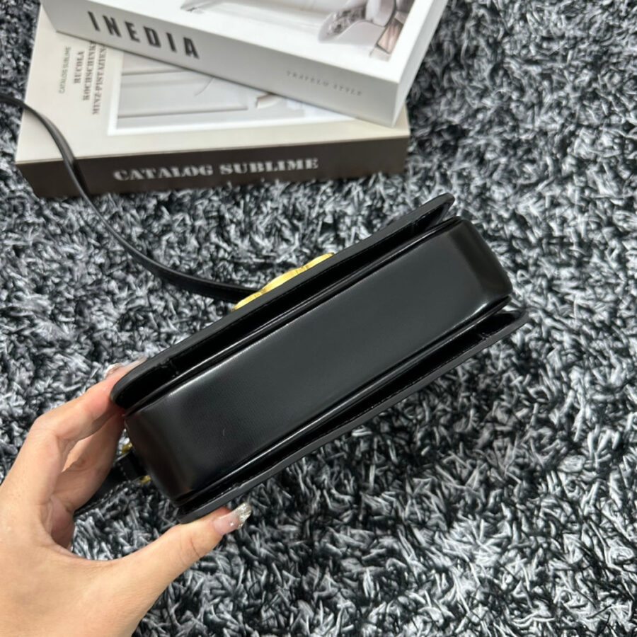 TRIPHOME TEEN 18 BLACK COWHIDE LEATHER | Studio Nafay