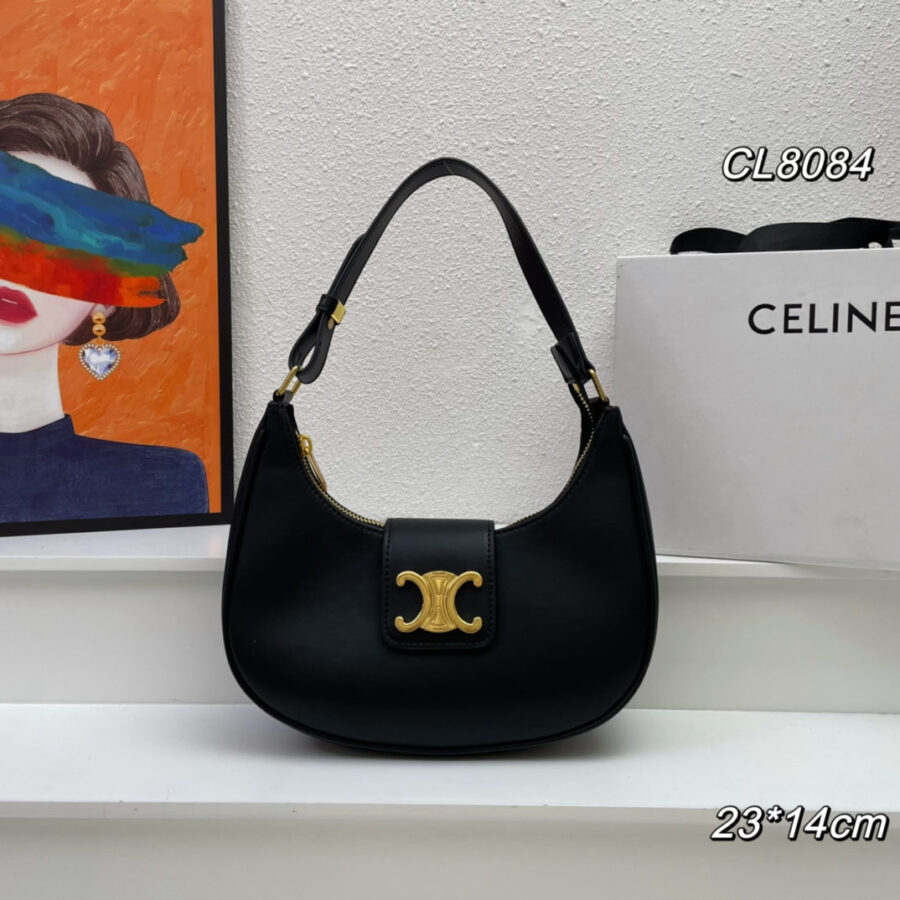 23 CALFSKIN BAG BLACK | Studio Nafay