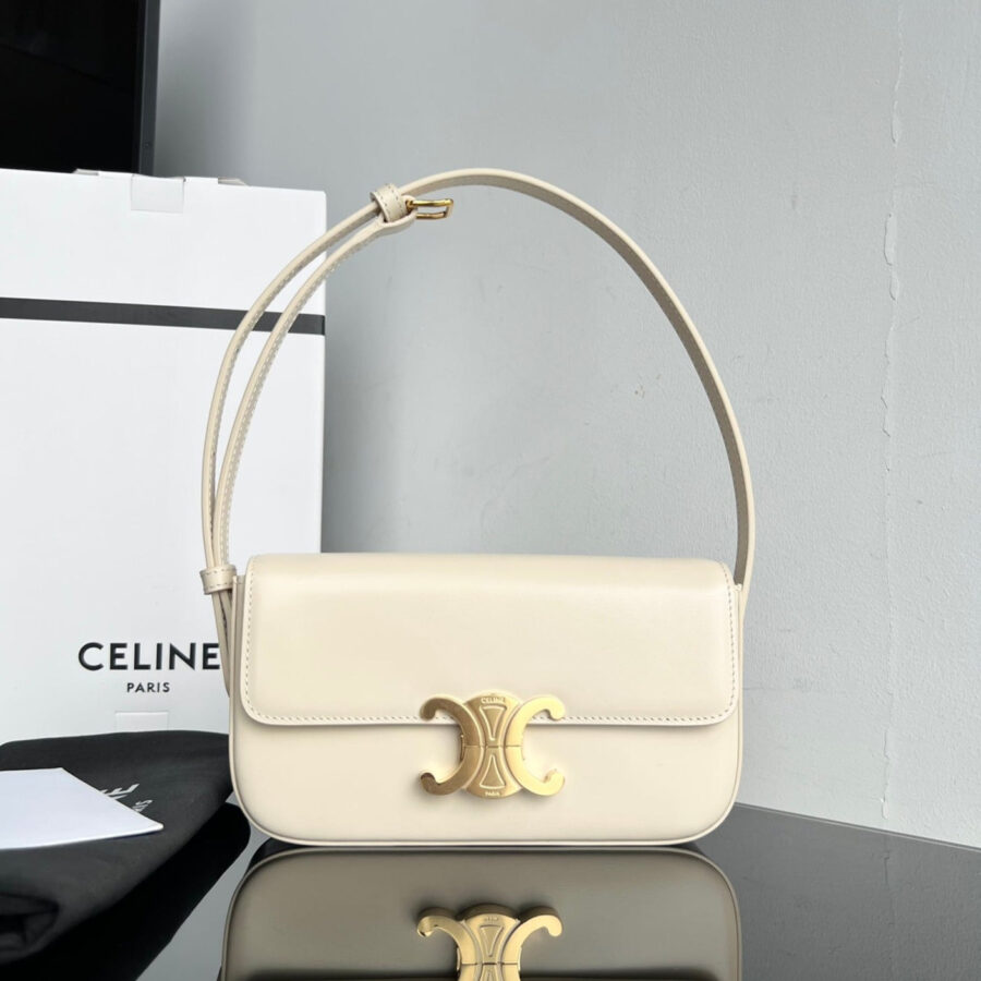 TRIOMPHE 20 WHITE CREAM CALFSKIN | Studio Nafay