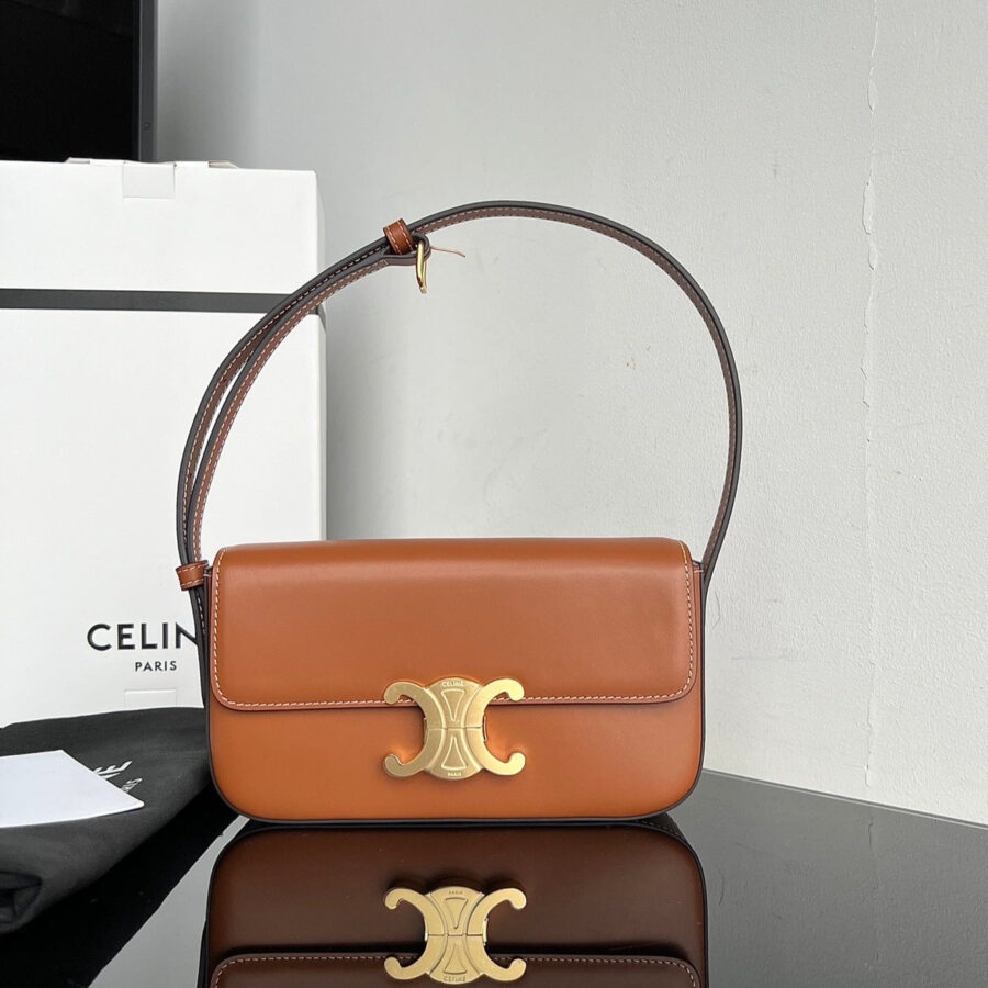 TRIOMPHE 20 CIDER ORANGE CALFSKIN | Studio Nafay