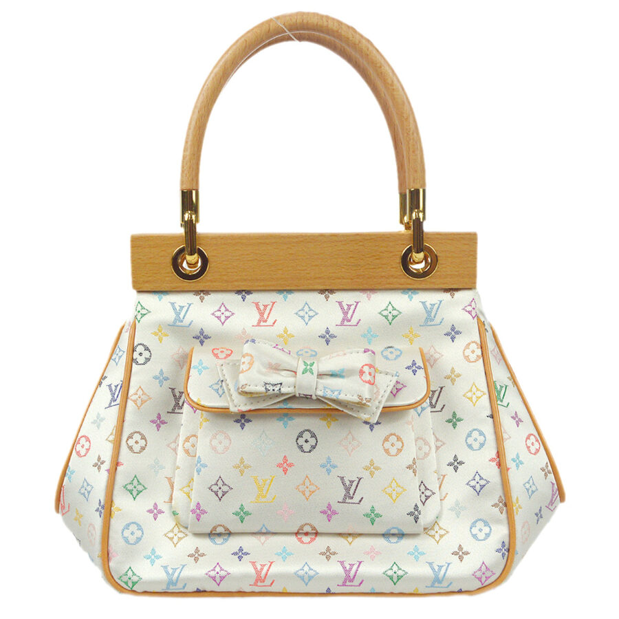 Louis Vuitton Abelia Monogram Satin Multicolor