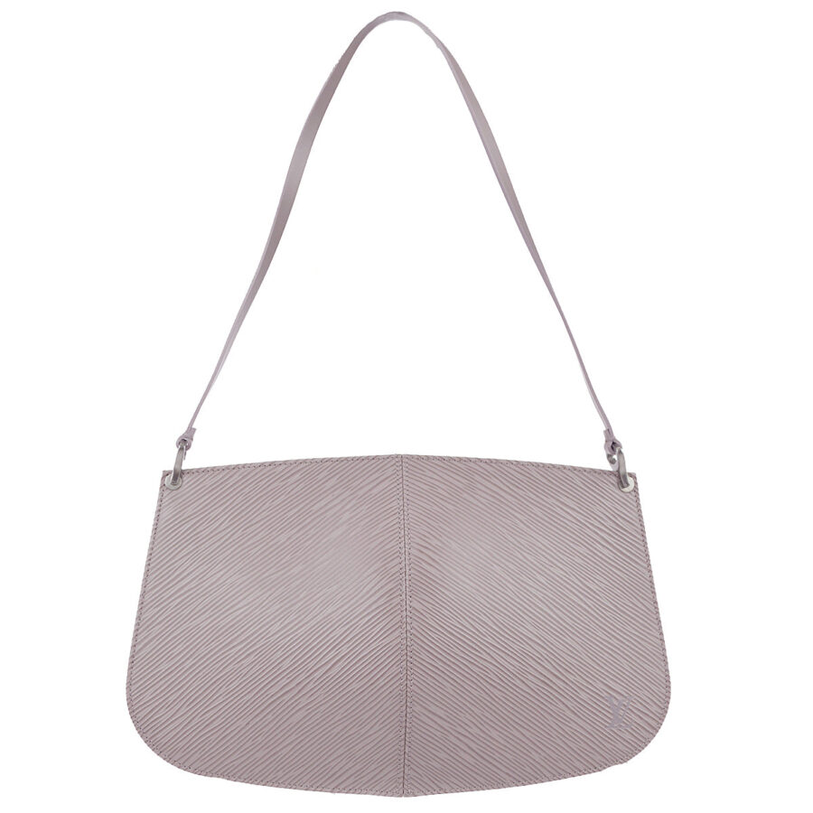 Louis Vuitton Pochette Demi-lune Epi Purple