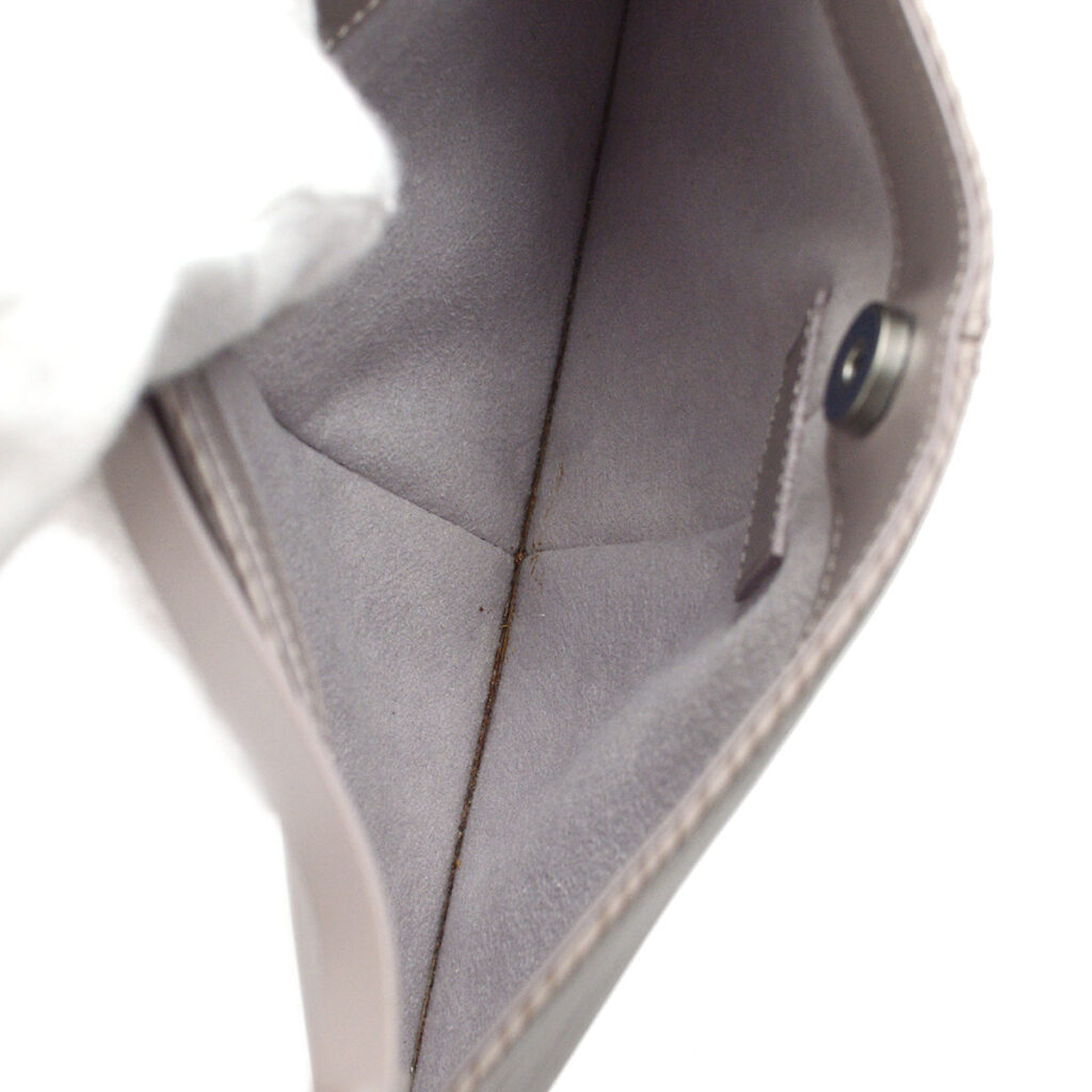 Louis Vuitton Pochette Demi-lune Epi Purple