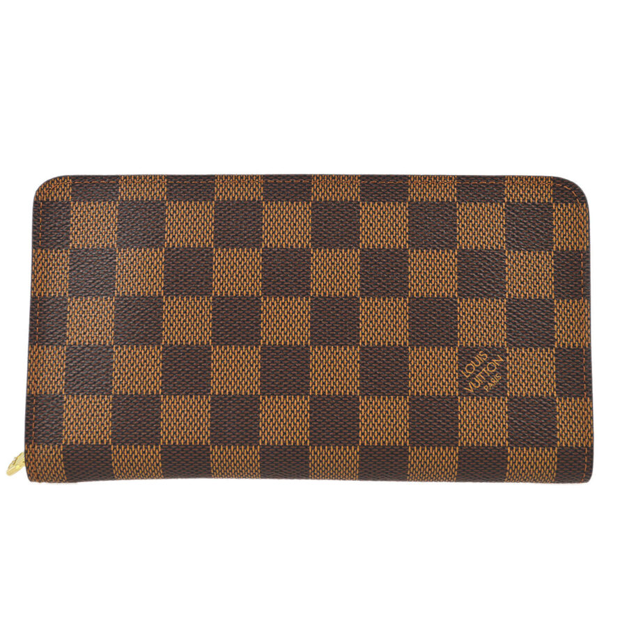 Louis Vuitton Porte Monnaie Zip Wallet Damier