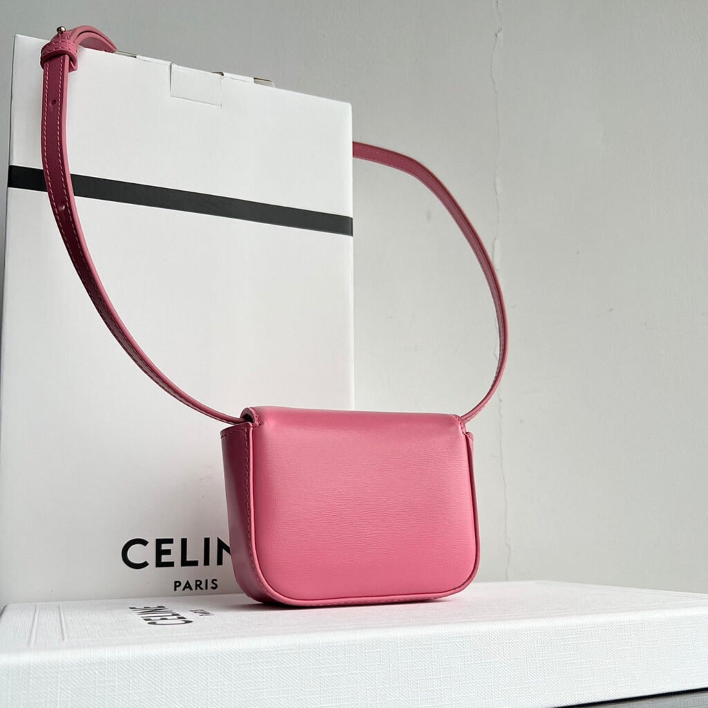 Triomphe 11 Hot Pink Calfskin Handbag - Product Image 2