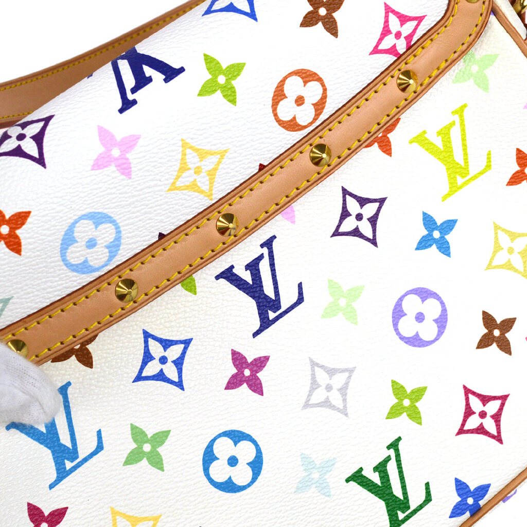 Louis Vuitton Sologne Monogram Multicolor White