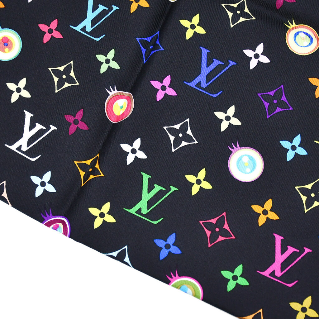 Louis Vuitton 2000s Eye Love Monogram Scarf 70