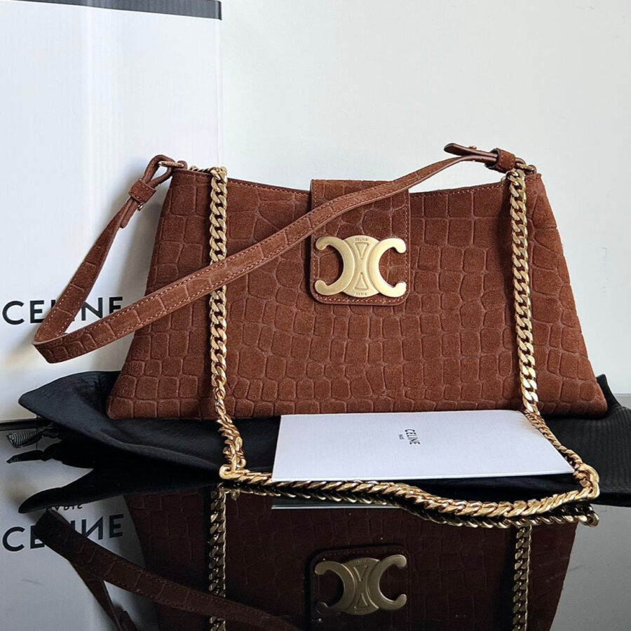 WILTERN TRIOMPHE BAG 31 ORIGINAL SIENNA BROWN LEATHER | Studio Nafay