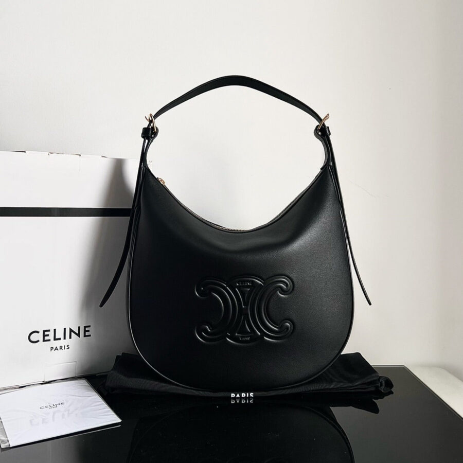 TRIOMPHE 31 CALFSKIN BLACK | Studio Nafay