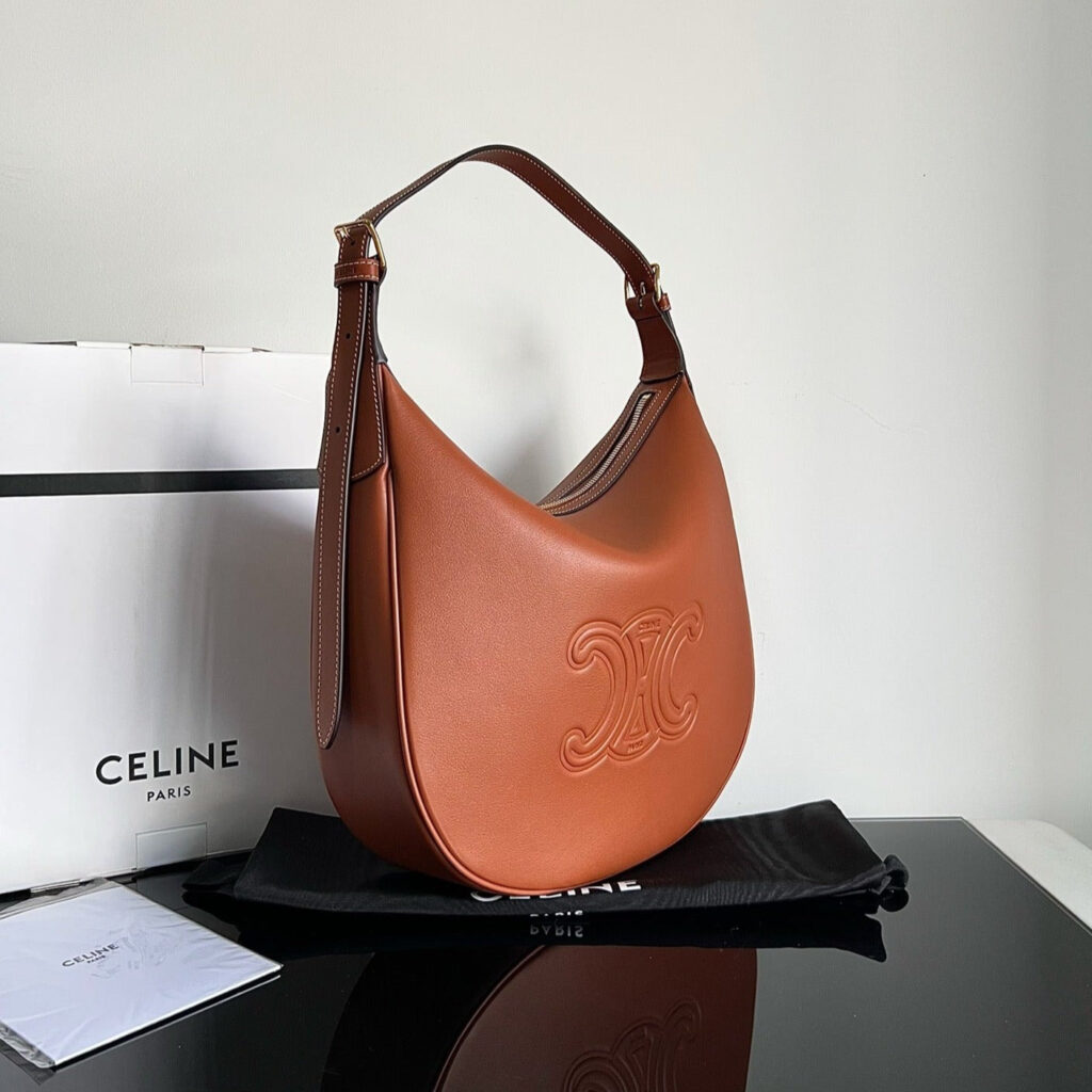 TRIOMPHE 31 TAN BROWN CALFSKIN - Product Image 2