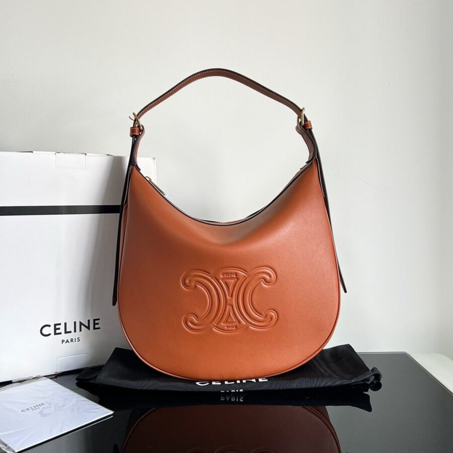 TRIOMPHE 31 TAN BROWN CALFSKIN | Studio Nafay