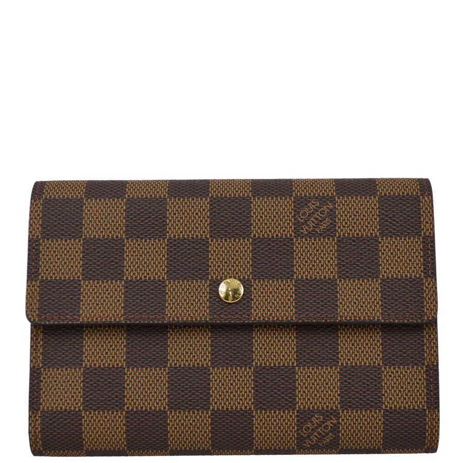 Louis Vuitton Damier Porte Tresor Etuy Papier Wallet Purse