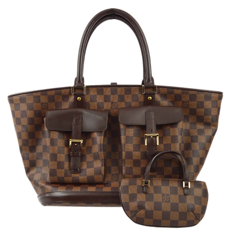 Louis Vuitton Damier Manosque GM Tote Handbag