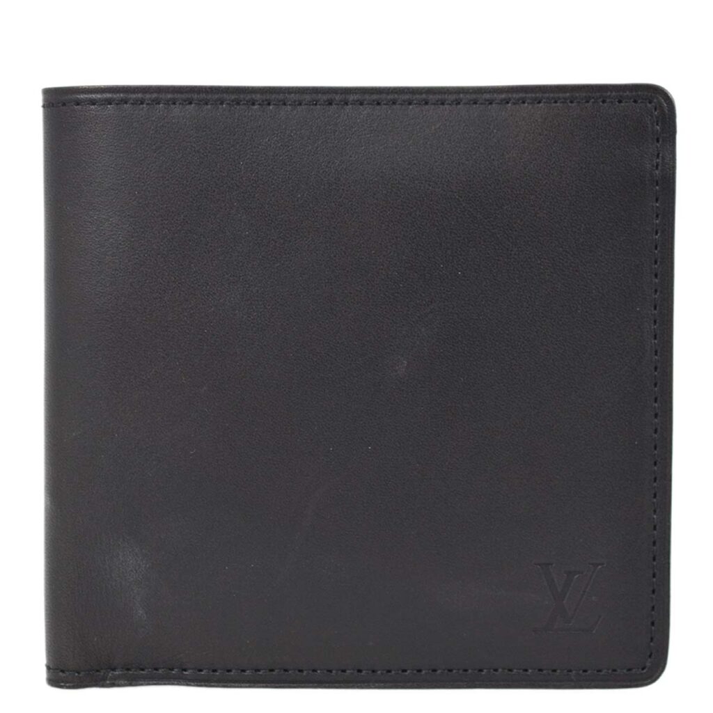 Louis Vuitton Black Nomade Portefeuille Marco Wallet Purse