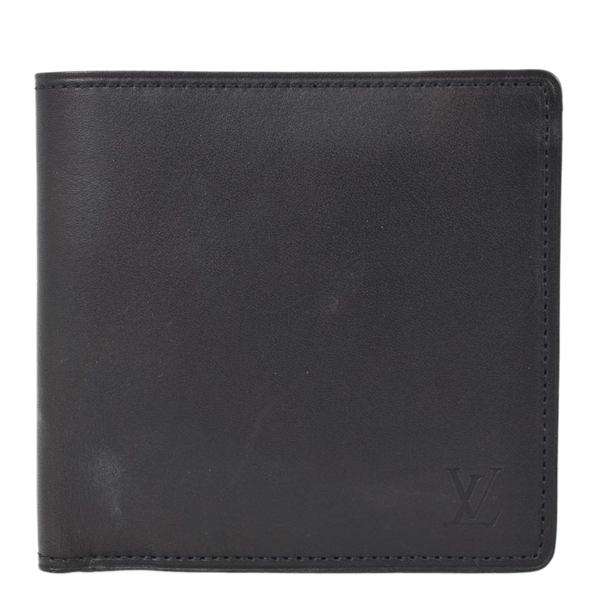 Louis Vuitton Black Nomade Portefeuille Marco Wallet Purse