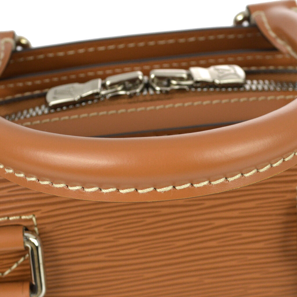 Louis Vuitton Brown Epi Pont Neuf Handbag