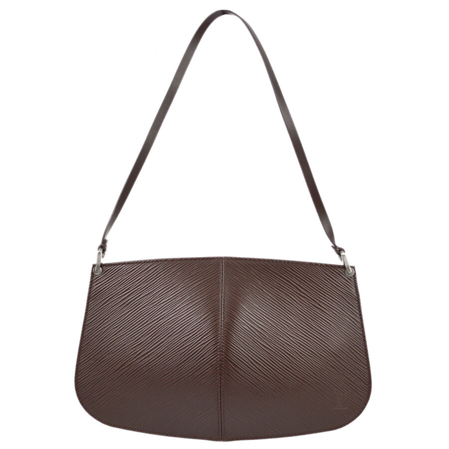 Louis Vuitton Brown Epi Pochette Demi-lune