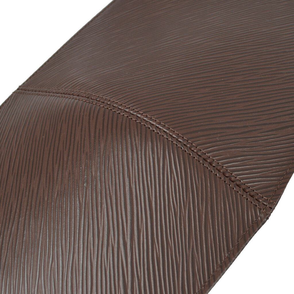 Louis Vuitton Brown Epi Pochette Demi-lune