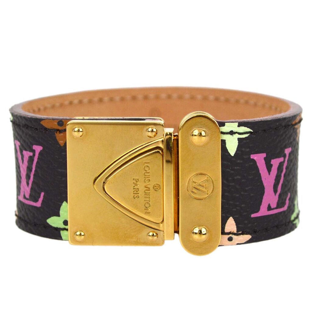 Louis Vuitton Multicolor Bangle Bracelet Koala #S