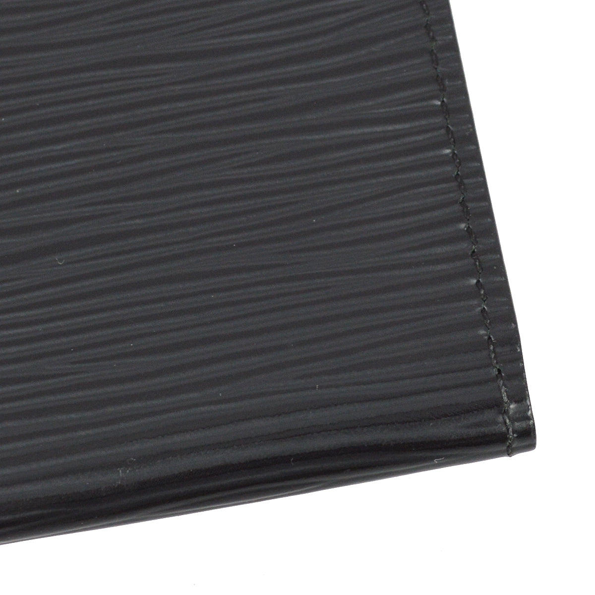 Louis Vuitton Black Epi Enveloppe Carte De Visite