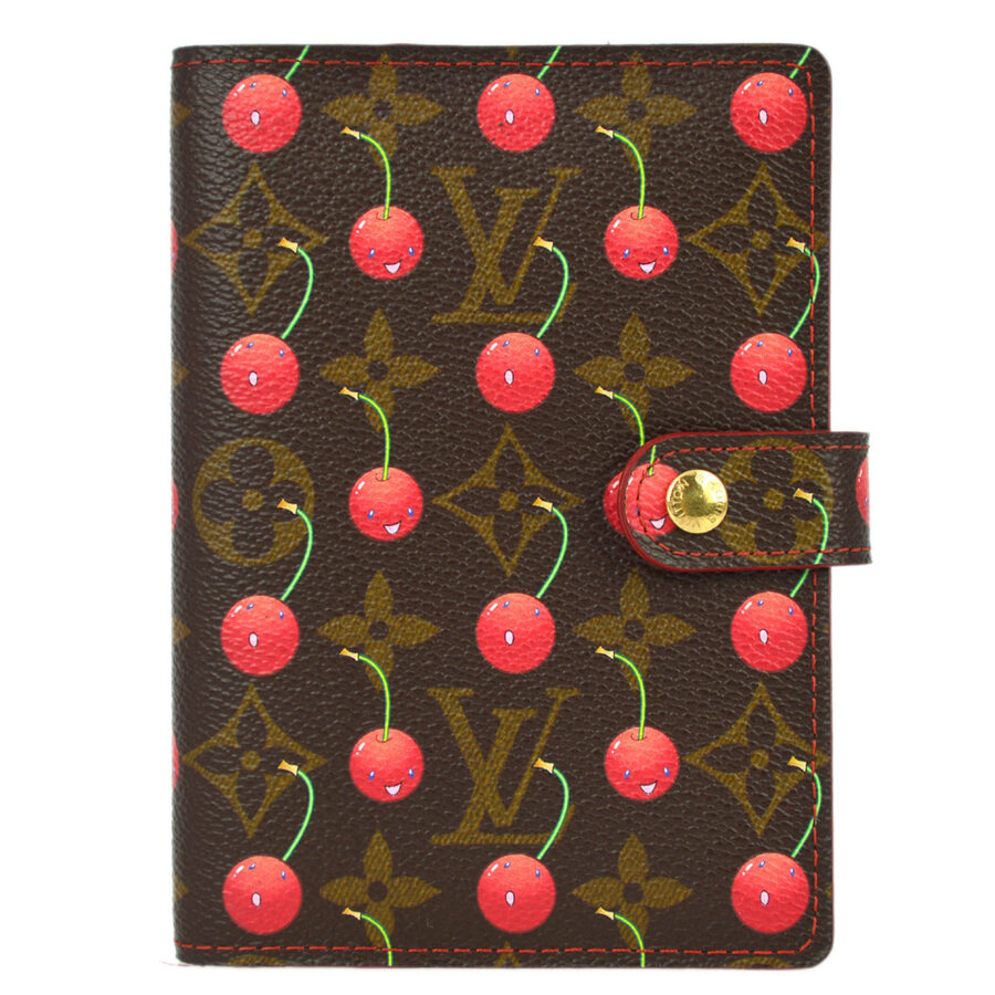 Louis Vuitton Cherry Agenda PM Note Book Cover Small Good