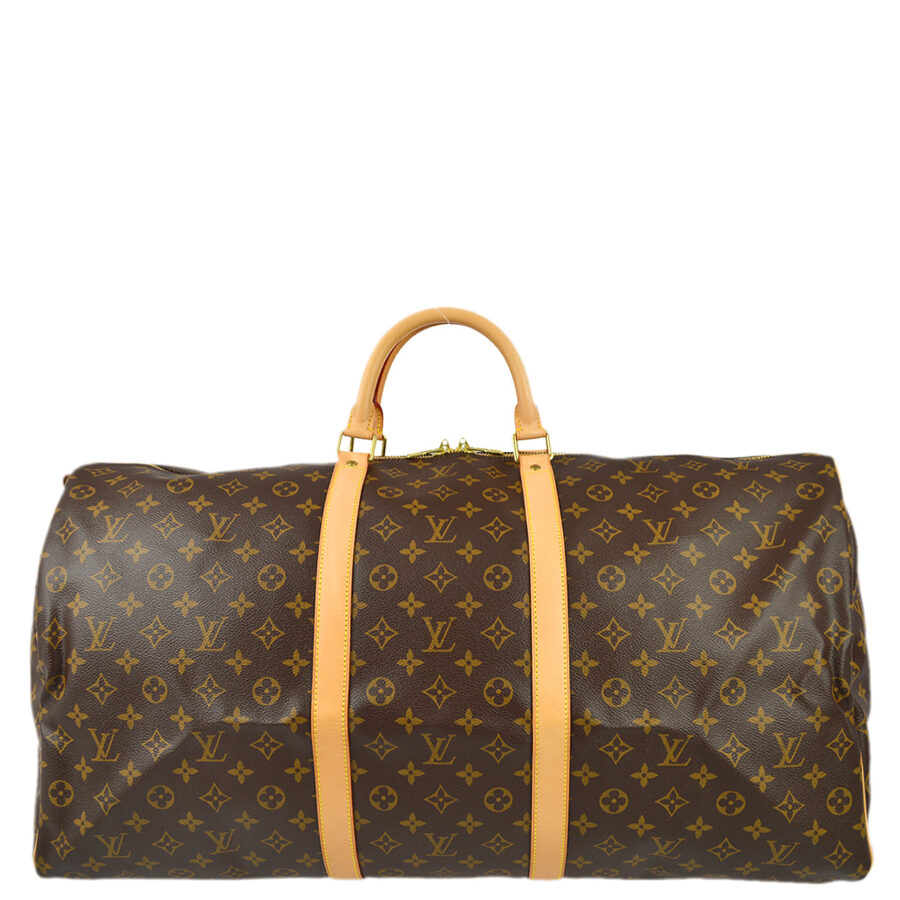 Louis Vuitton Monogram Keepall 60 Duffle Handbag