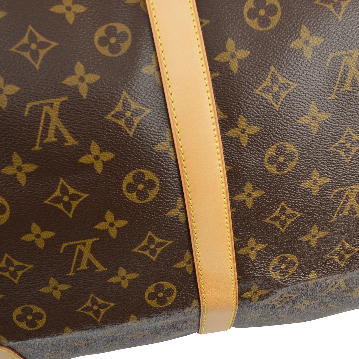 Louis Vuitton Monogram Keepall 60 Duffle Handbag