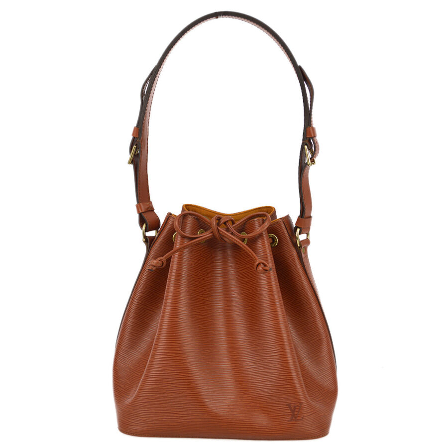 Louis Vuitton Brown Epi Petite Noe Bucket Shoulder Bag