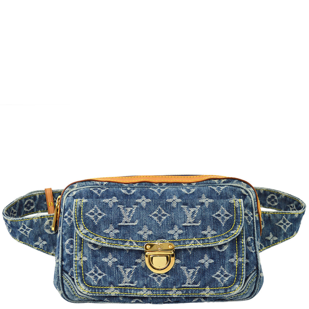 Louis Vuitton Monogram Denim Bum Bag Waist Pouch