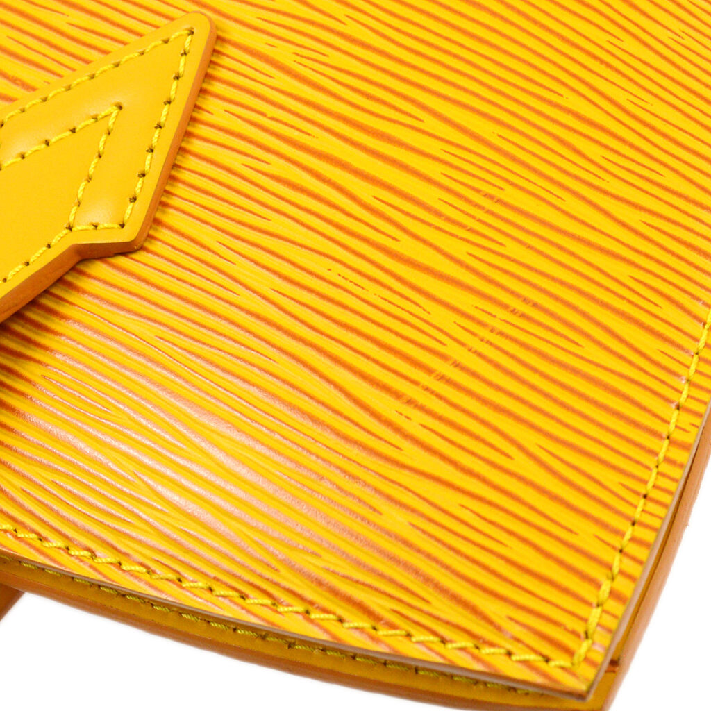 Louis Vuitton Yellow Epi Saint Jacques Poignee Long Tote