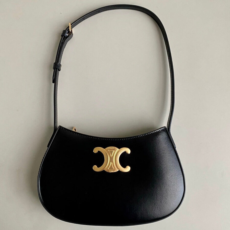 TRIOMPHE 22 BLACK CALFSKIN | Studio Nafay