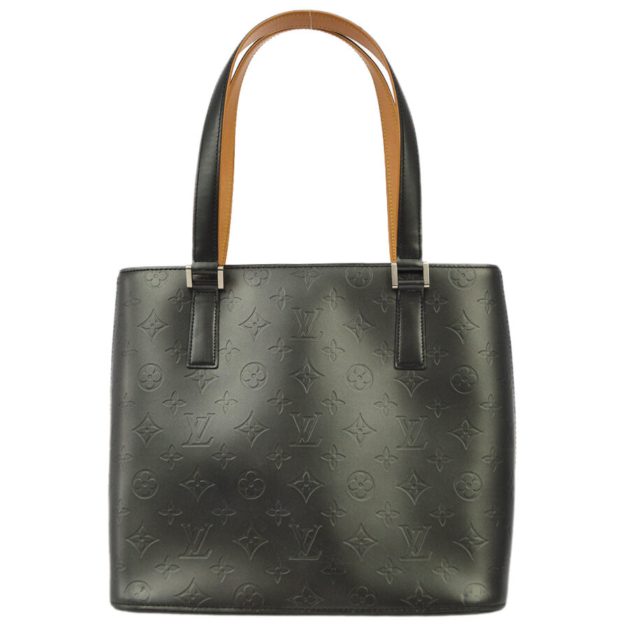 Louis Vuitton Black Monogram Mat Stockton