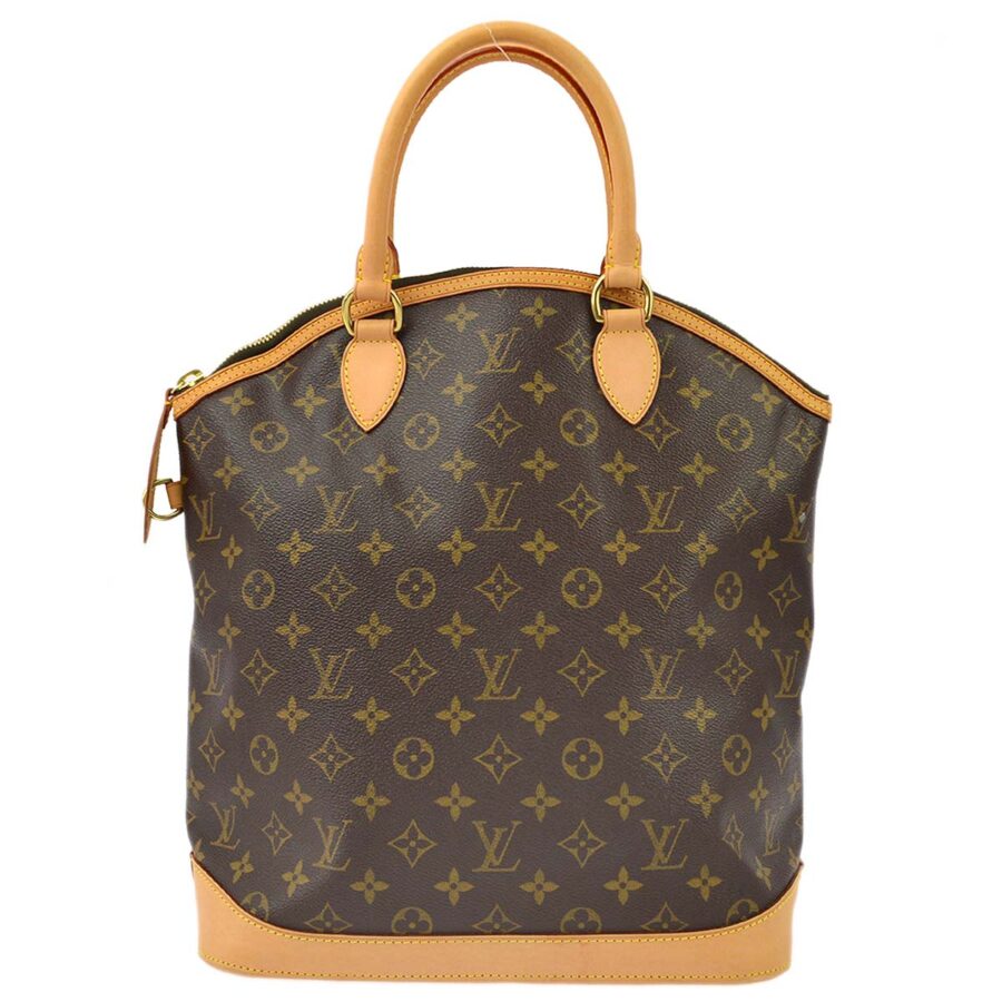 Louis Vuitton Monogram Lockit Vertical Handbag
