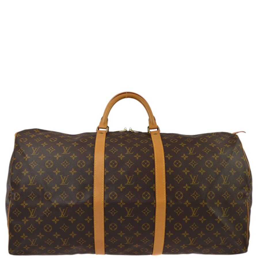 Louis Vuitton Monogram Keepall 60 Duffle Handbag