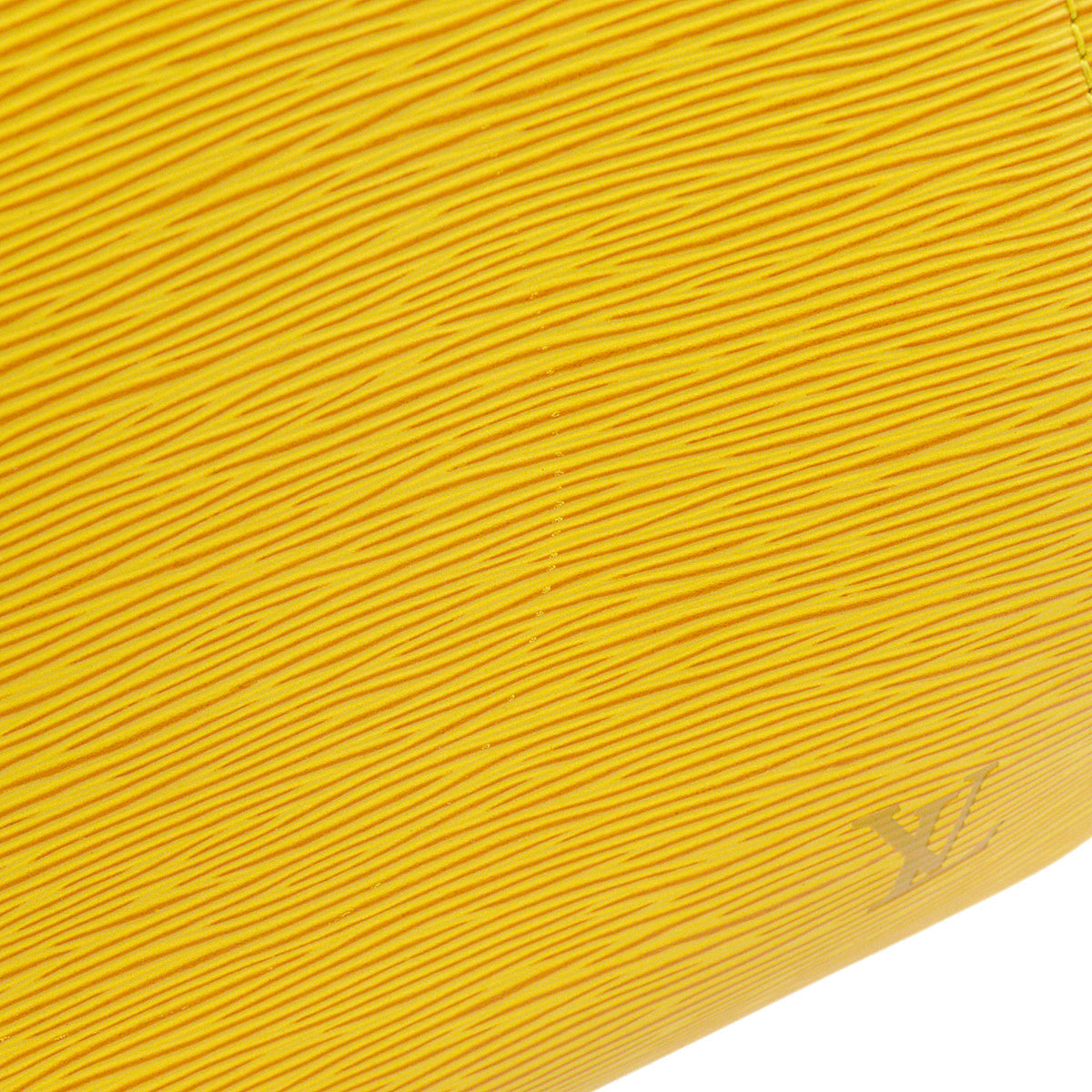Louis Vuitton Yellow Epi Pont Neuf Handbag