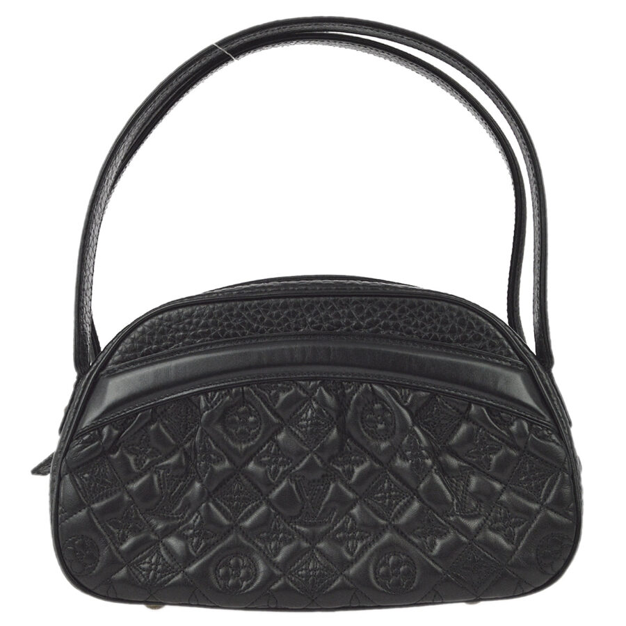 Louis Vuitton Black Monogram Vienna Clara Handbag