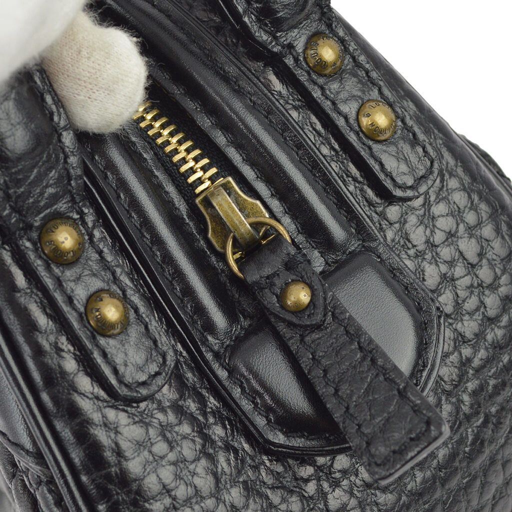 Louis Vuitton Black Monogram Vienna Clara Handbag