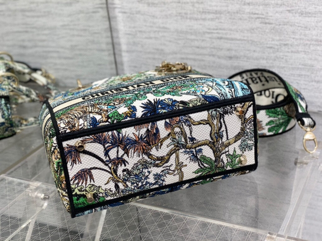 CD Travel Star Green 24 Lady Dior Bag Canvas 336666 | Studio Nafay