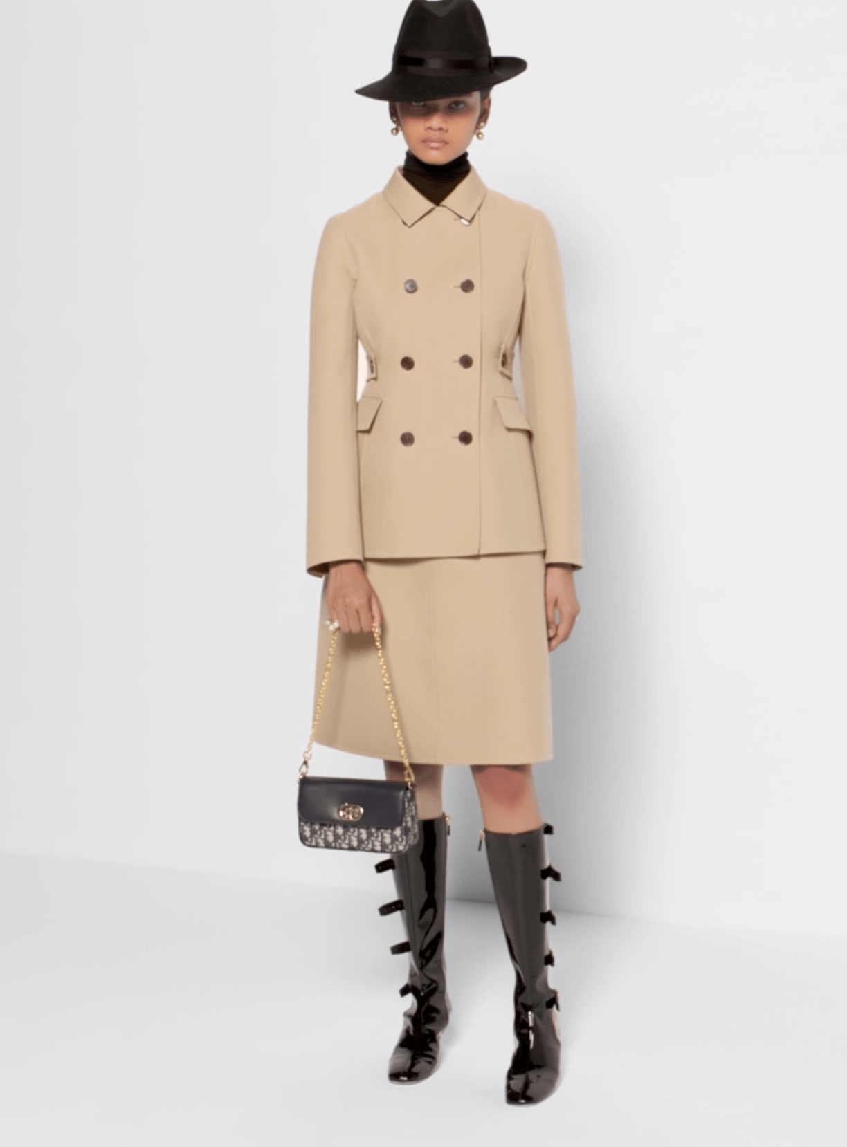 30 Montaigne Avenue East-West Double Carry Mini Bag